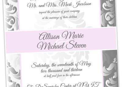 Damask Invite