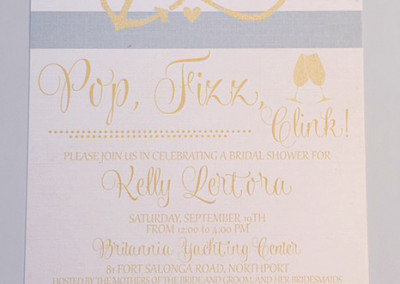 nautical pop fizz clink shower invites